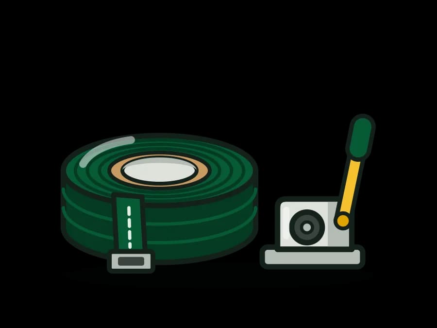 Poly Strapping Kit: PP & PET Strap Coils, Buckles, Hand Tensioner and Edge Protectors