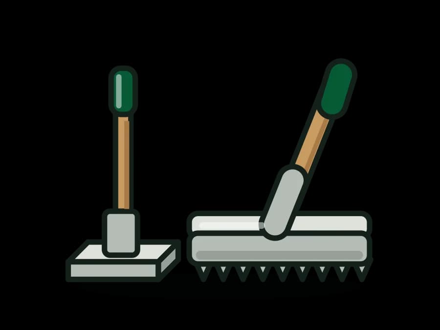 Asphalt Lutes, Rakes, Tampers & Paving Hand Tools