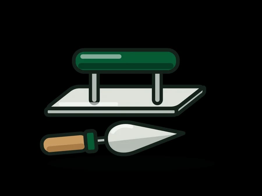 Concrete & Masonry Hand Tools: Trowels, Floats, Edgers, Jointers & Brick Tongs