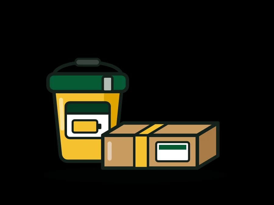 Prepaid Universal Waste Recycling Kits - Lamps, Batteries, Ballasts