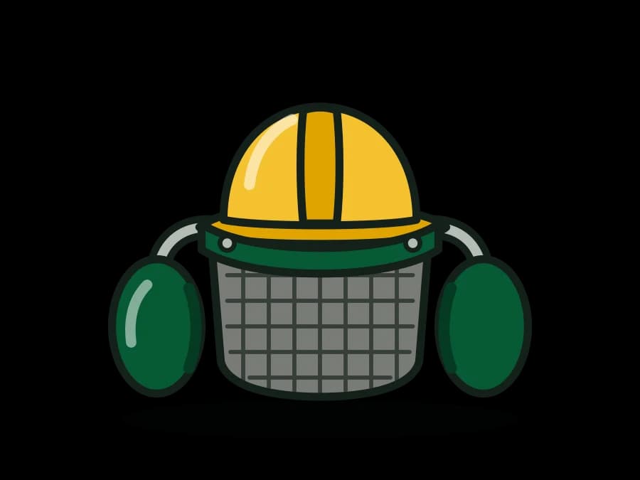 Forestry Mesh Face Shield + Hard Hat Earmuff Kit