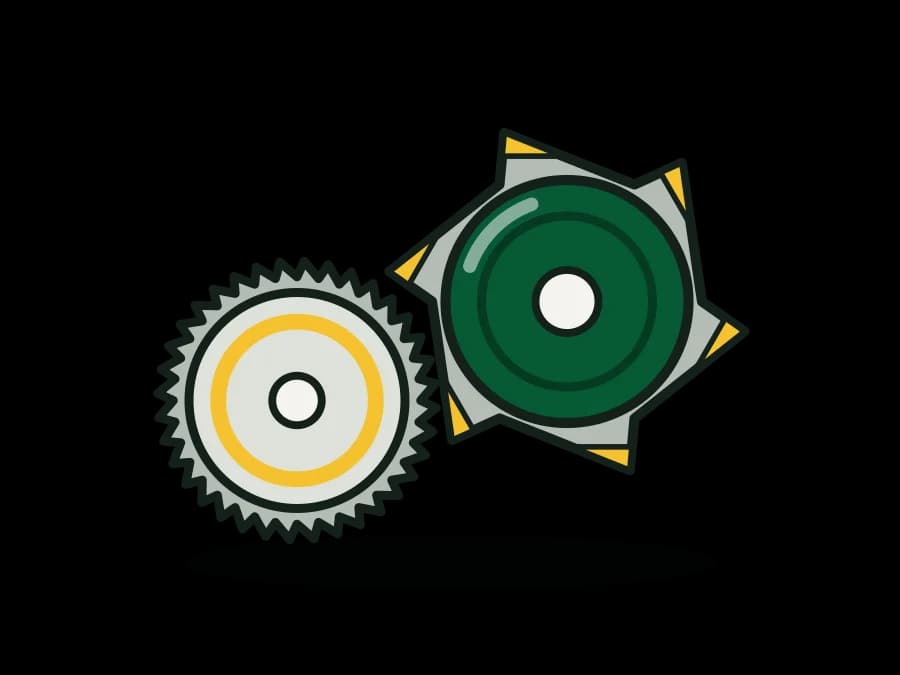 Metal-Cutting Cermet Blade & Fiber-Cement PCD Blade - 7-1/4, 8, 14 in