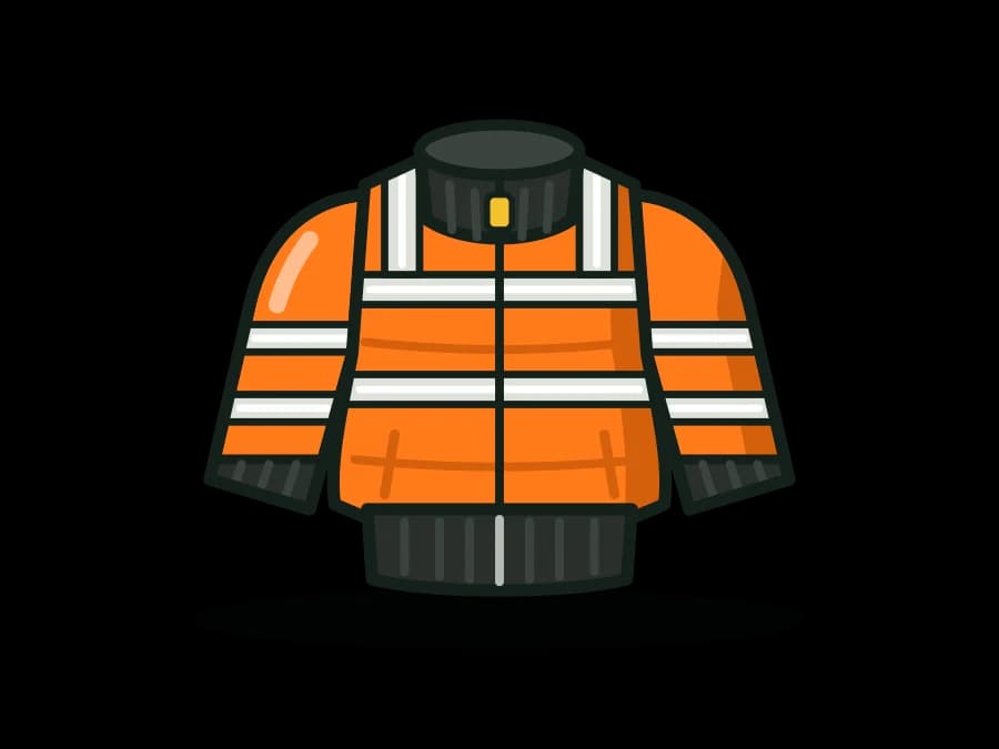 Hi-Vis Insulated Bomber Jacket, ANSI Type R Class 3, Waterproof