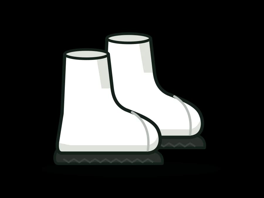 15 in PVC Knee Boots - Plain Toe or Composite/Steel Safety Toe