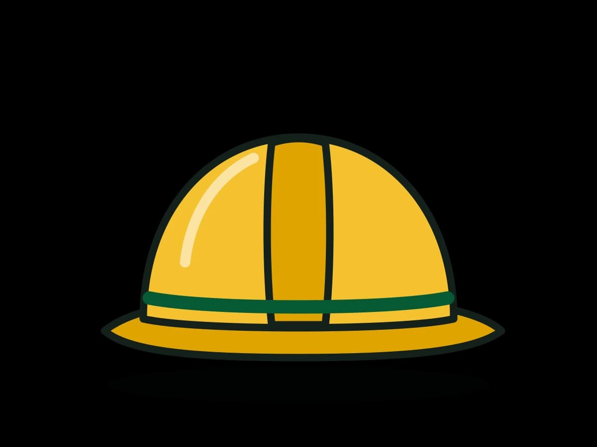 4-Point Hard Hat Chin Strap with Chin Cup - Work-at-Height