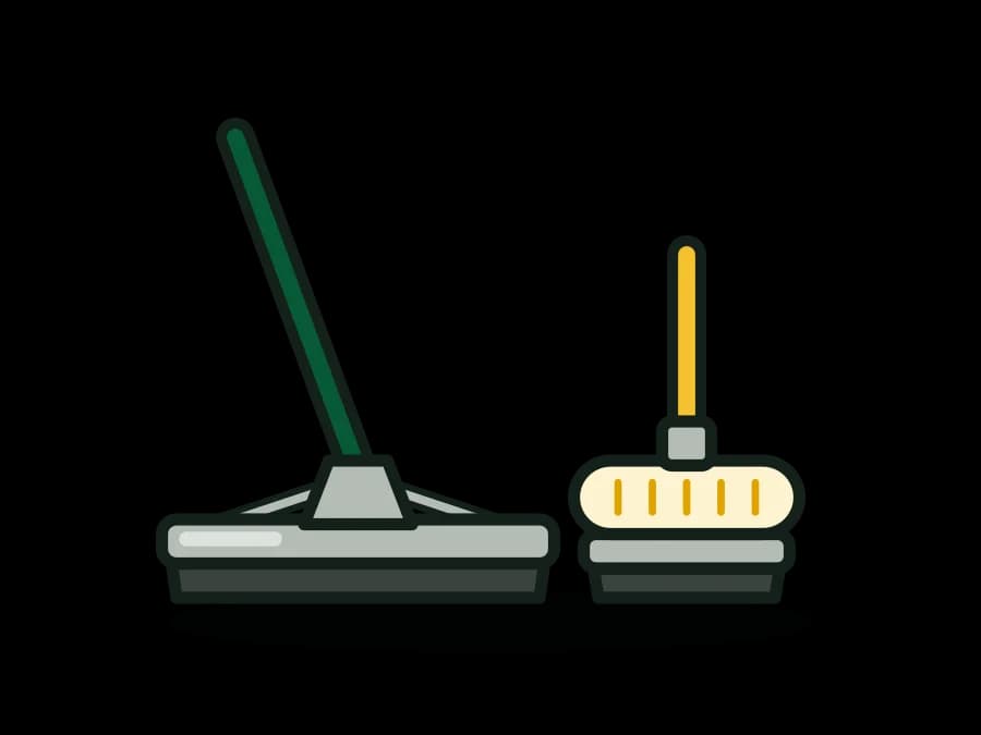Floor & Window Squeegees: Neoprene/Foam Floor Squeegees 18-36 in, Window Squeegees 12-18 in