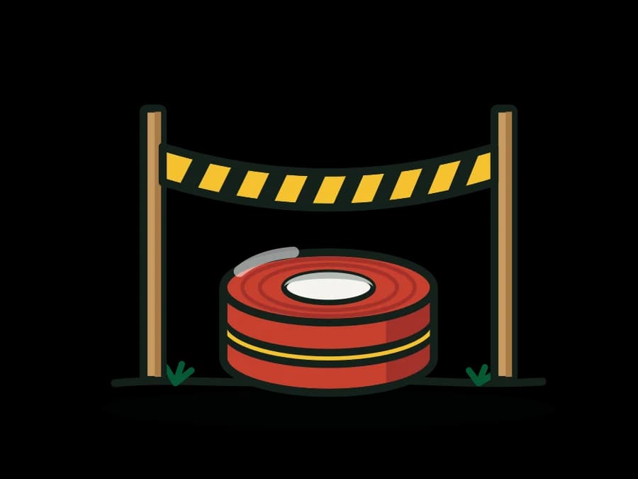 Trench Safety Consumables: Underground Warning Tape and Trench Barricade