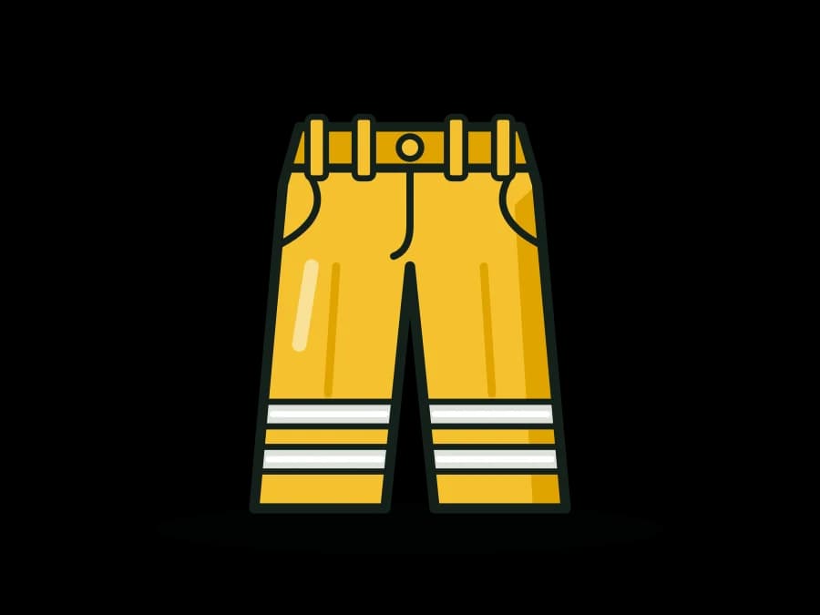 Hi-Vis Work Pants / Overpants, ANSI Class E
