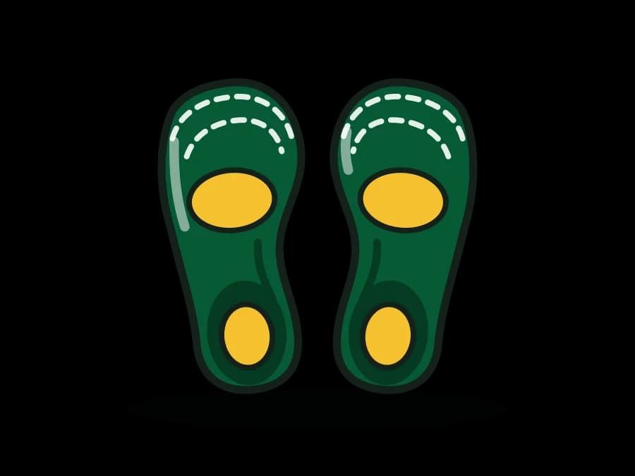 Anti-Fatigue Cushioned Work Boot Insoles - Trim-to-Fit