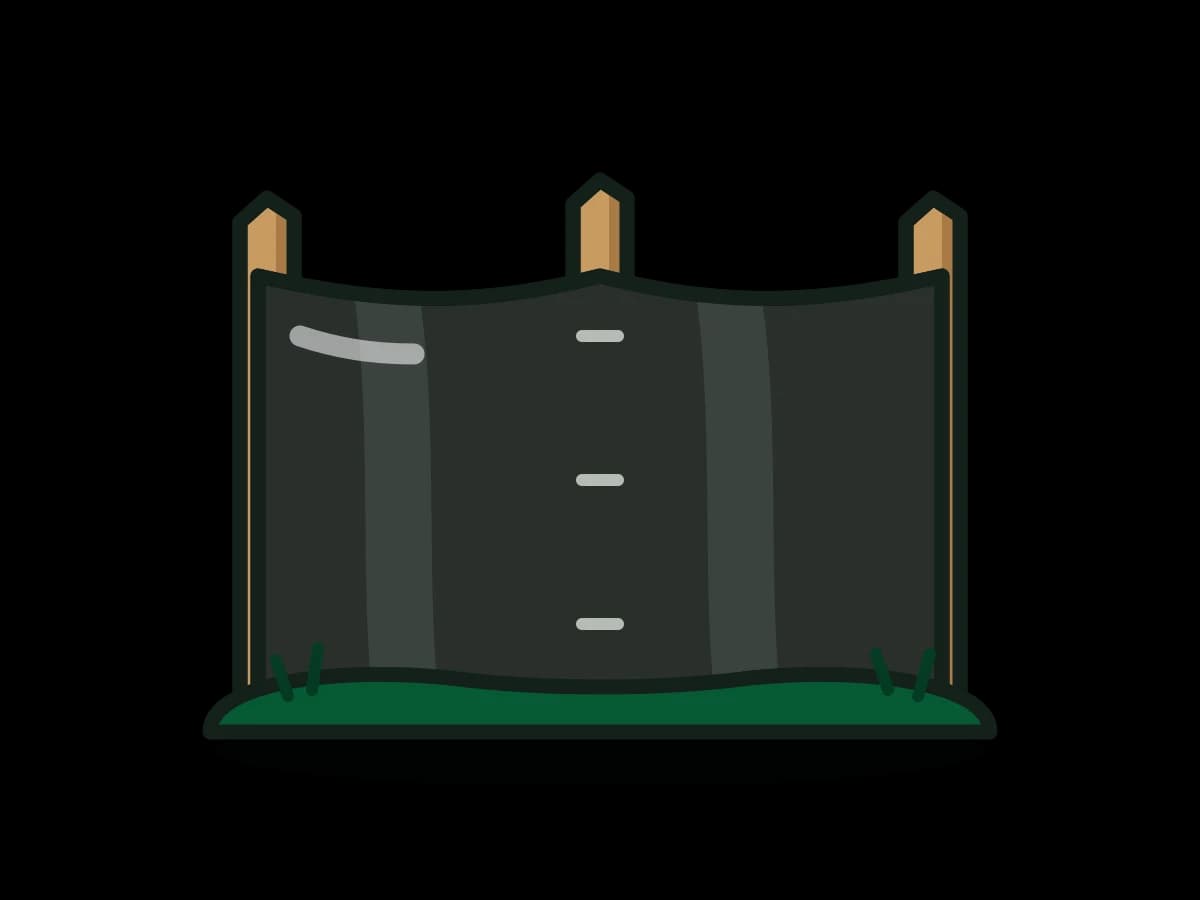 Pre-Staked Silt Fence, 100 ft Rolls (Standard, Wire-Backed, DOT Spec)